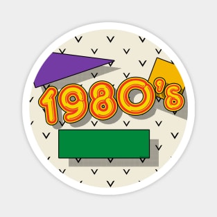 1980s Retro Shapes [Roufxis-Tp] Magnet